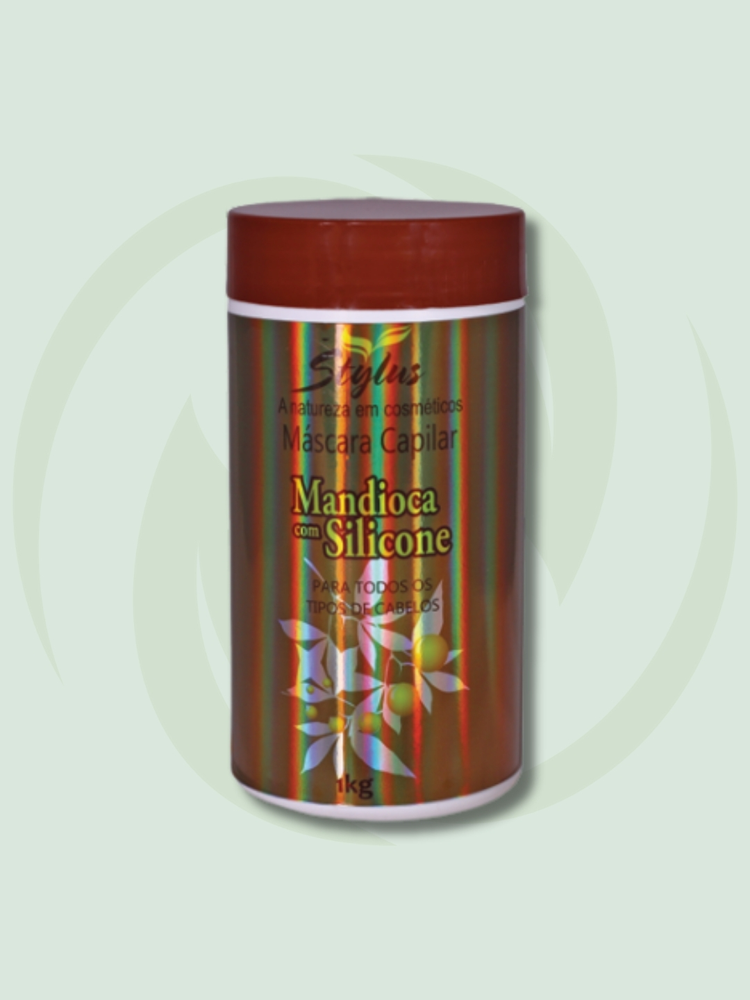 Máscara Capilar Mandioca  com Silicone 1kg