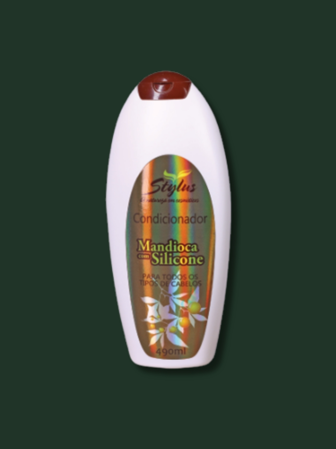 Condicionador Mandioca  com Silicone 490ml