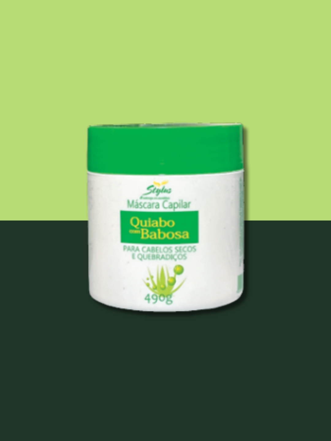 Máscara Capilar Quiabo com Babosa 490g