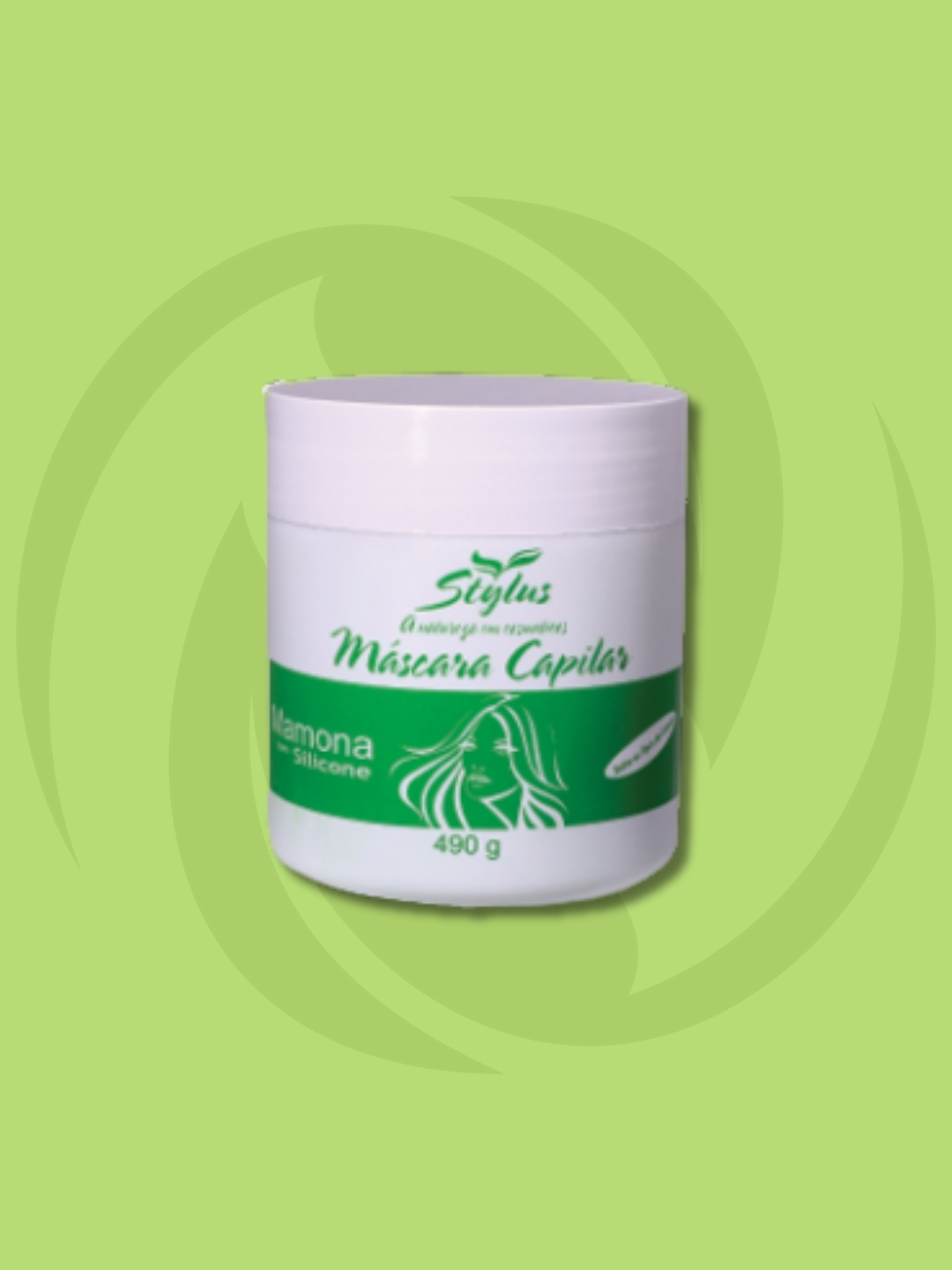 Máscara Capilar Mamona  com Silicone 490g