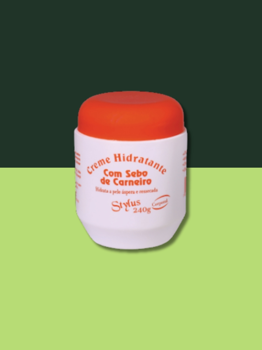 Creme Hidratante com sebo  de Carneiro Stylus  240g