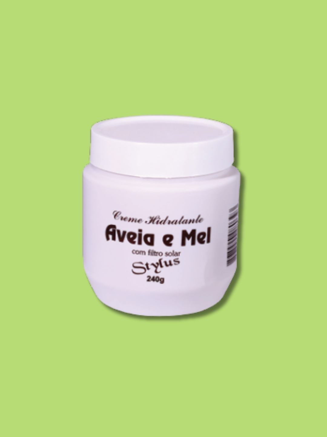 Creme Hidratante Aveia e  Mel Stylus 240g